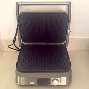 Cuisinart Silver Panini Grill